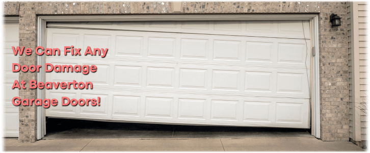 Garage Door Off Track In Beaverton